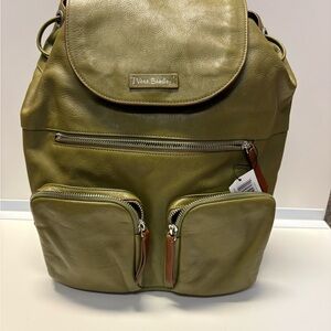 Vera Bradley Leather Gallatin Cargo Backpack